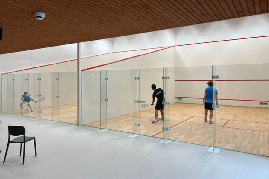 Talihallin uudet squashkentät